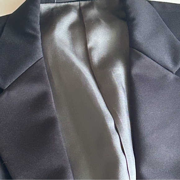 Givenchy Monsieur Black Tuxedo Blazer with Satin Lapel 100% Super Wool 39 - Picture 9 of 15